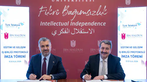 Akademi ve sektör arasında dev iş birliği: Türk Telekom ile İbn Haldun Üniversitesi güçlerini birleştirdi