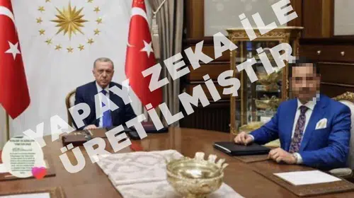 Yapay zeka ile devlet erkanıyla yakınlık algısı yaratan şüpheli yakalandı