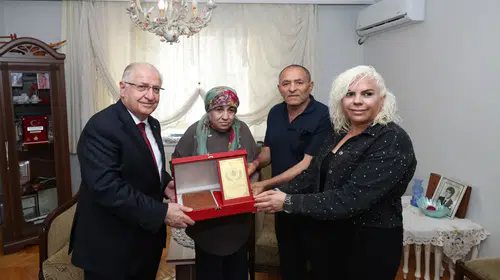 Bakan Güler'den şehit ailesine vefa ziyareti