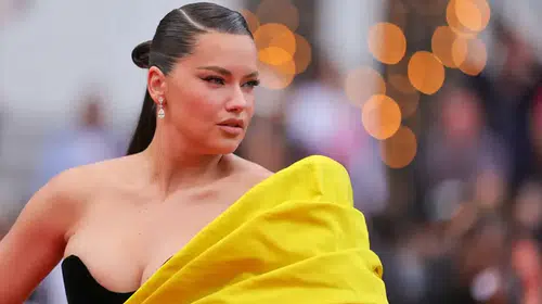 Adriana Lima Madrid'de rüzgar gibi esti: 45 yaşındaki süper modelden büyüleyici dönüş