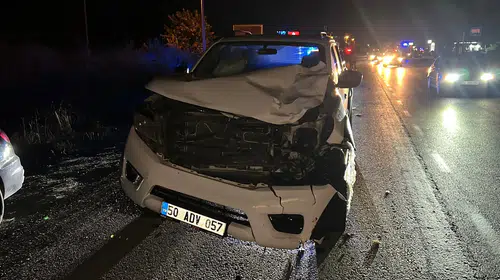 Nevşehir'de akşam saatlerinde acı kaza: Yolun karşısına geçmek isterken can verdi