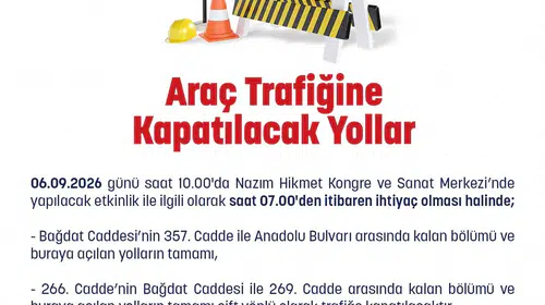 Ankara'da sürücülere kritik uyarı: Bu güzergahlarda trafik akışı durdurulabilir