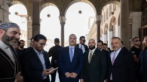 Dışişleri Bakanı Fidan'dan Şam'a kritik ziyaret: Suriye ile dayanışma mesajı