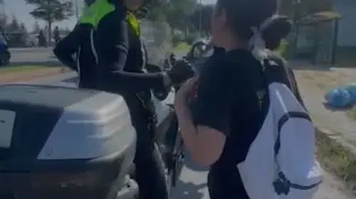 KPSS maratonunda polis desteği: Sınav merkezine son anda yetiştiler