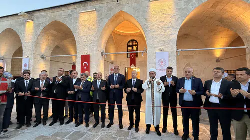 Adıyaman'ın manevi mirasları deprem yaralarını sararak kapılarını açtı