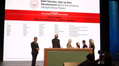 Devletin vefa eli 571 yeni atamayla güçleniyor: Toplam sayı 53 bini geçti