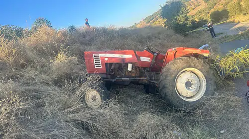 Manisa'da tarım faciası: Traktör kazası can aldı