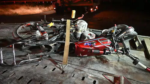 Kırıkkale'de motosiklet kazası: İki kişi hastanelik oldu