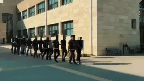 Polis maskeli vurgunculara 10 ilde büyük darbe: 11 tutuklama