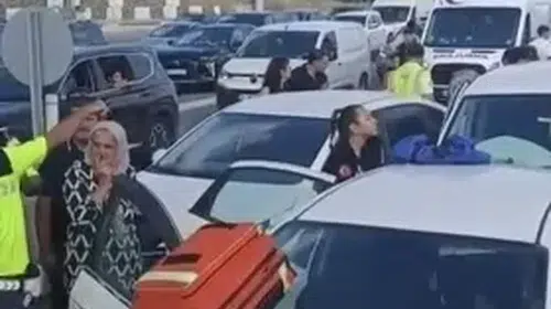 Kuzey Marmara Otoyolu'nda gişe kazası: Trafik akışı aksadı