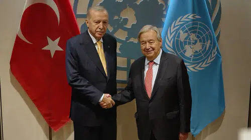New York'ta kritik zirve: Erdoğan ve Guterres masaya oturdu