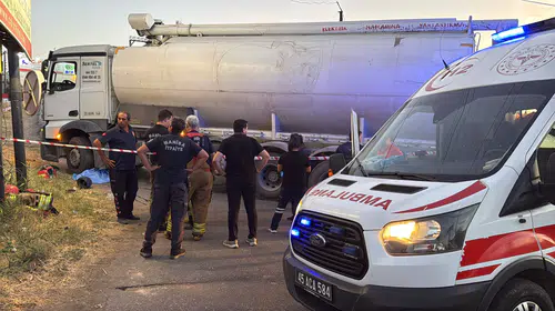 Turgutlu'da acı kaza: 17 yaşındaki genç kamyonun altında can verdi