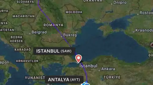 Havacılıkta Rusya alarmı: Zelenski'nin uyarısı sonrası uçaklar rotadan döndü