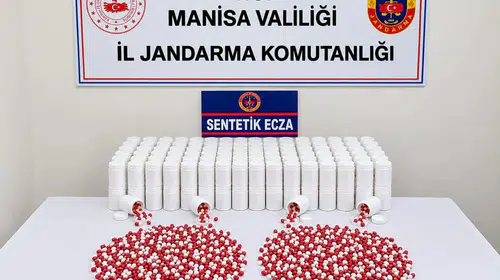 Manisa'da zehir tacirine jandarma darbesi: Binlerce hapla yakalandı