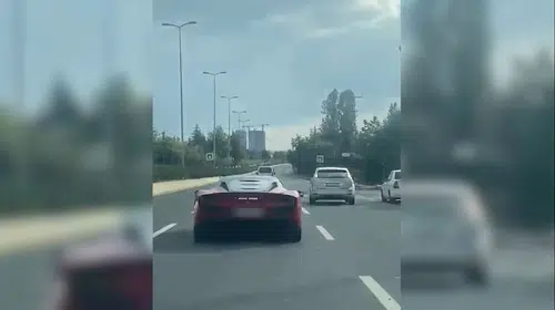 Ankara trafiğinde lüks araçla terör estiren sürücüye ağır fatura