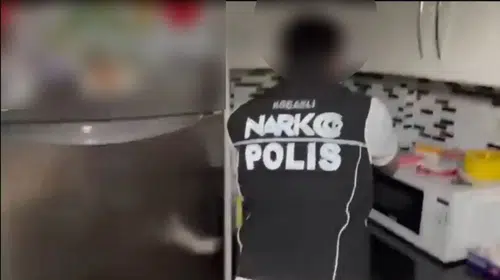 Kocaeli'de narkotik baskını: Mutfak dolaplarından uyuşturucu deposu çıktı