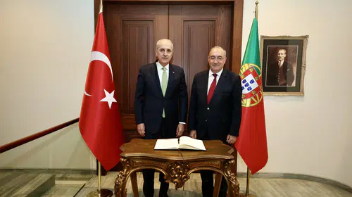 Numan Kurtulmuş'un Portekiz mesaisi: Büyükelçilikte kritik temas