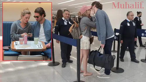 Emma Watson Meksikalı milyarder Gonzalo Baillères ile havalimanında dudak dudağa görüntülendi