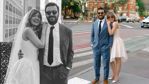 Komedyen Hasan Can Kaya, Duygu Karabaş ile ABD'de dünyaevine girdi