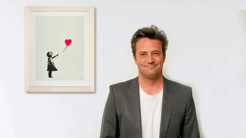 Friends yıldızının gizli koleksiyonu ortaya çıktı: Banksy eserleri rekor fiyata satıldı