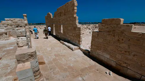 Mısır'da çölün derinliklerinde 1600 yıllık Bizans kenti ortaya çıkarıldı