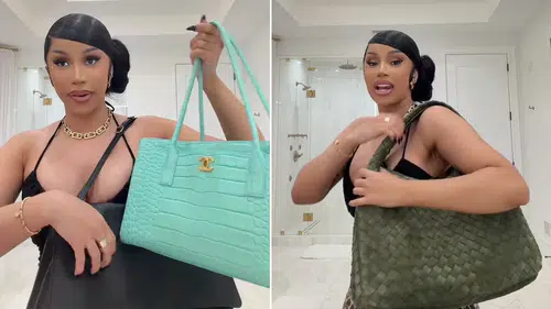 Cardi B’nin çanta koleksiyonu şaşırttı: Beş haftada servet harcadı