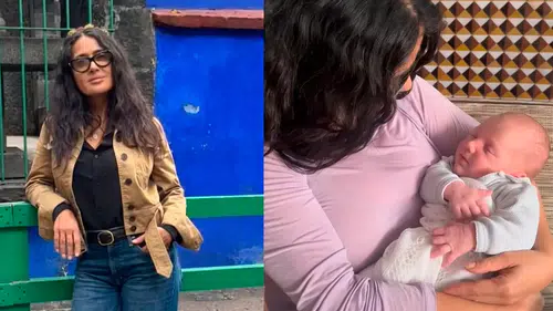 Salma Hayek 59 yaşında babaanne olma mutluluğunu yaşadı