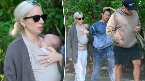 Lady Gaga ve Michael Polansky'nin bebeği taşıyıcı anne yöntemiyle dünyaya gelmiş