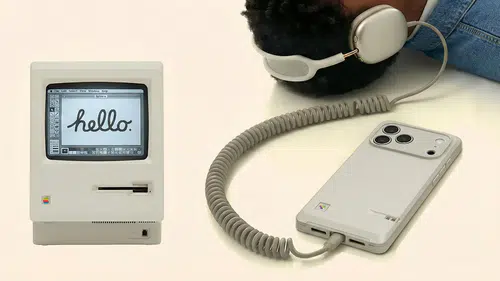 Apple'ın 50. yılı şerefine: iPhone 17 Pro, efsanevi Macintosh kılığına büründü