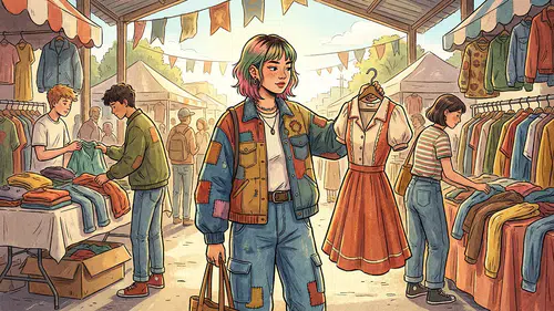 Z kuşağının modada tercihi "ikinci el"