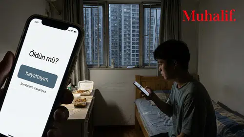 Çin'de 'Öldün mü?' çılgınlığı: Yalnız yaşayan gençler 'hayattayım' butona basıyor