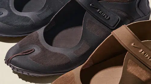 Nike ve SKIMS, 90'ların kült klasiği Air Rift'i minimalist bir dokunuşla yeniden yorumluyor