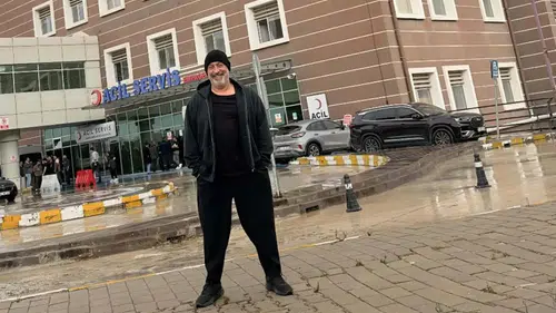 Ünlü komedyen Cem Yılmaz sağlık kontrolü için Çanakkale'de
