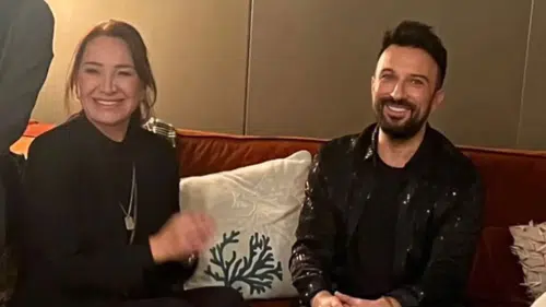 Demet Akbağ Tarkan'ın kulisinde: "Azıcık da olsa hasret giderdik"