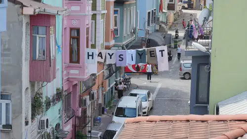 Balat sokaklarında ‘Haysiyet’ dikkat çekti