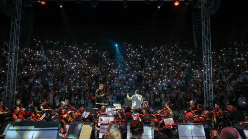Bodrum Antik Tiyatro'da müzik ziyafeti: Limak Filarmoni 50. yılını sahnede kutladı