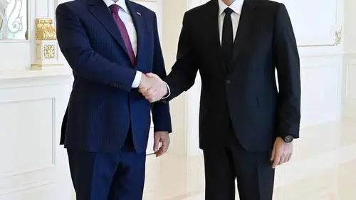 Bakü'de kritik temas: Aliyev'den Bakan Fidan'a özel kabul