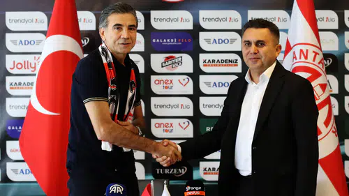 Antalyaspor'da Osman Özköylü dönemi resmen başladı