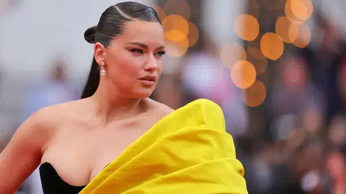 Adriana Lima Madrid'de rüzgar gibi esti: 45 yaşındaki süper modelden büyüleyici dönüş
