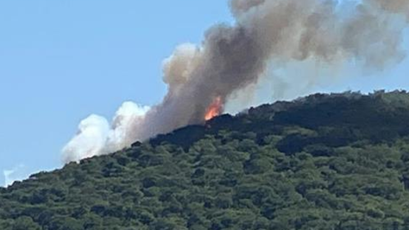 Hebeliada'da çıkan yangın kontrol altına alındı