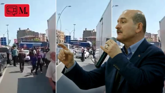 İçişleri Bakanı Süleyman Soylu, Gazi Mahallesinde halk tarafından protesto edildi