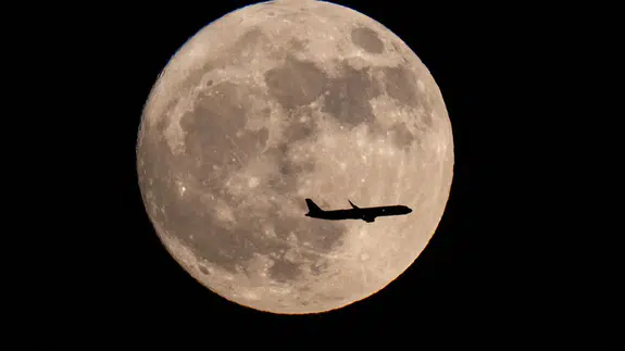 Çilek Dolunayı doğal bir görsel şölen oluşturdu