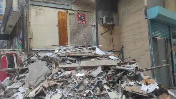 Beyoğlu'ndaki patlamanın verdiği hasar gün ağarınca ortaya çıktı