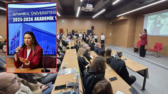 İstanbul Üniversitesi İletişim Fakültesi’nde açılış dersi veren Fulya Öztürk’e tepkiler çığ gibi: “Muhtemelen ayaklar nasıl baş olur dersini işliyor”
