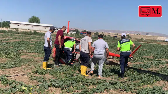 Ankara'da eğitim helikopteri düştü: Temelli'deki kazada 2 personel yaralandı