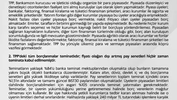 Takasbank'tan finansman iddialarına sert yanıt: Kaynak aktarımı söz konusu değil