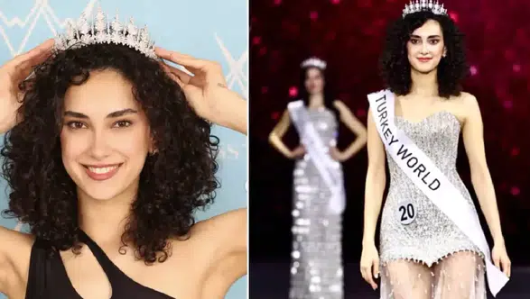 Miss Turkey 2025’in birincisi Sıla Saraydemir oldu