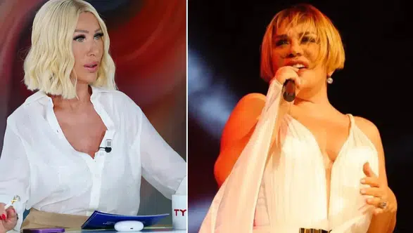 Sezen Aksu’dan Seda Sayan’a sürpriz hediye: Sahnede çorap detayı dikkat çekti