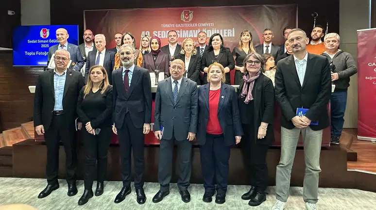 Türkiye Gazeteciler Cemiyeti 49. Sedat Simavi Ödülleri sahiplerini buldu