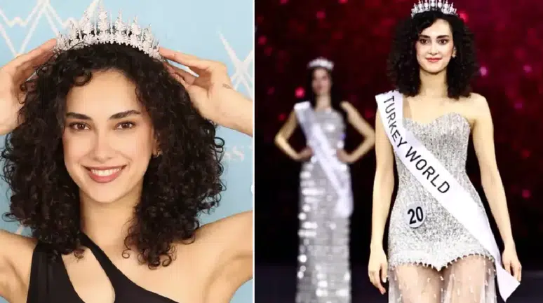 Miss Turkey 2025’in birincisi Sıla Saraydemir oldu